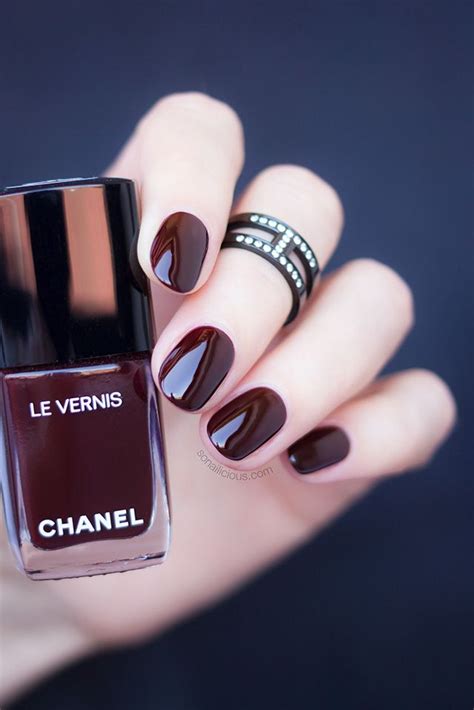 chanel rouge noir nagellack|chanel nail polish.